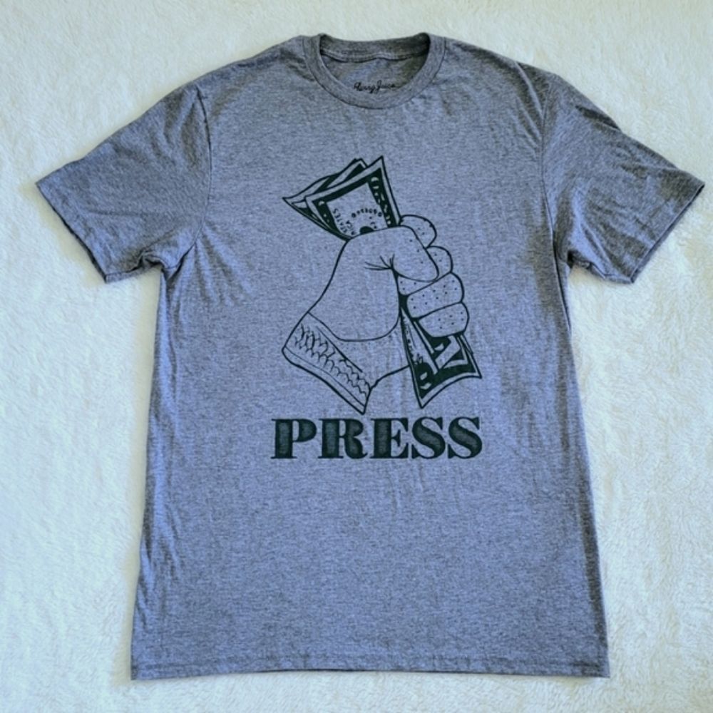 Swing Juice⛳️ "PRESS" Graphic Tee - NWOT